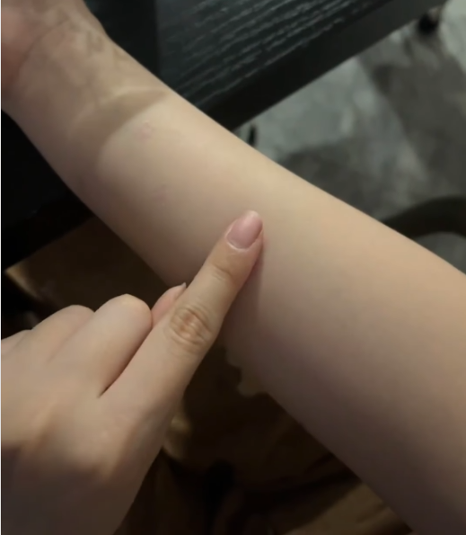 感温变色应用-猫爪温感变色纹身贴
